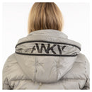 Anky Wattierte Jacke, Silber
