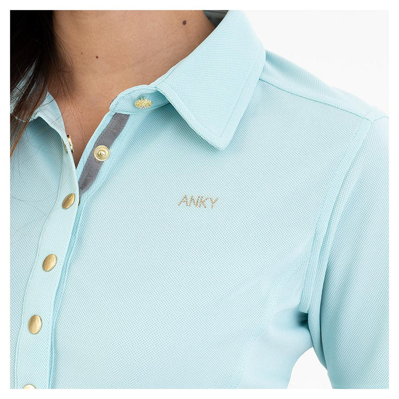 Anky Essential Polo Shirt, Canal Blue