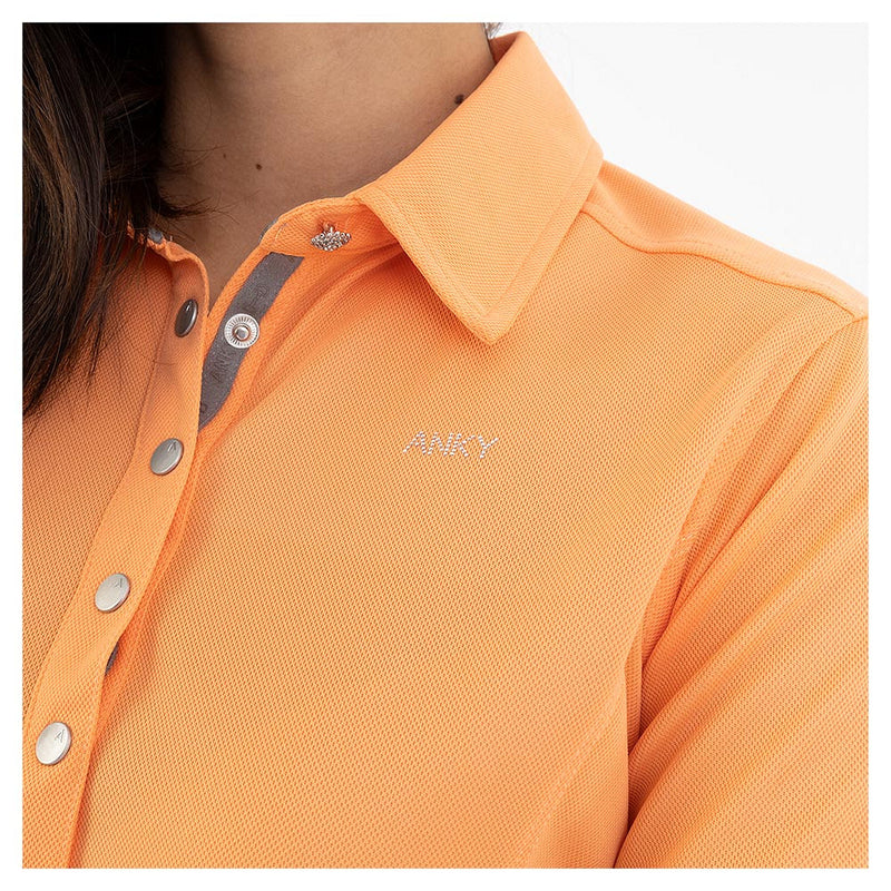 Anky Essential Polo Shirt, Gold Sunset