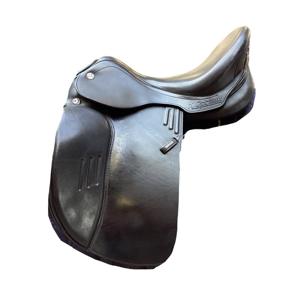 Tweedehands Prestige X-Optimax Lux Dressuurzadel, Zwart