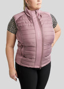 Montar Curve Emma Quilt Bodywarmer, Dusty Rose