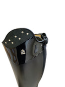 Cavallo Linus Pro Jump Nubuk/Lack/Strass, Schwarz