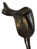 Tweedehands Fairfax World Class Dressuurzadel, Zwart