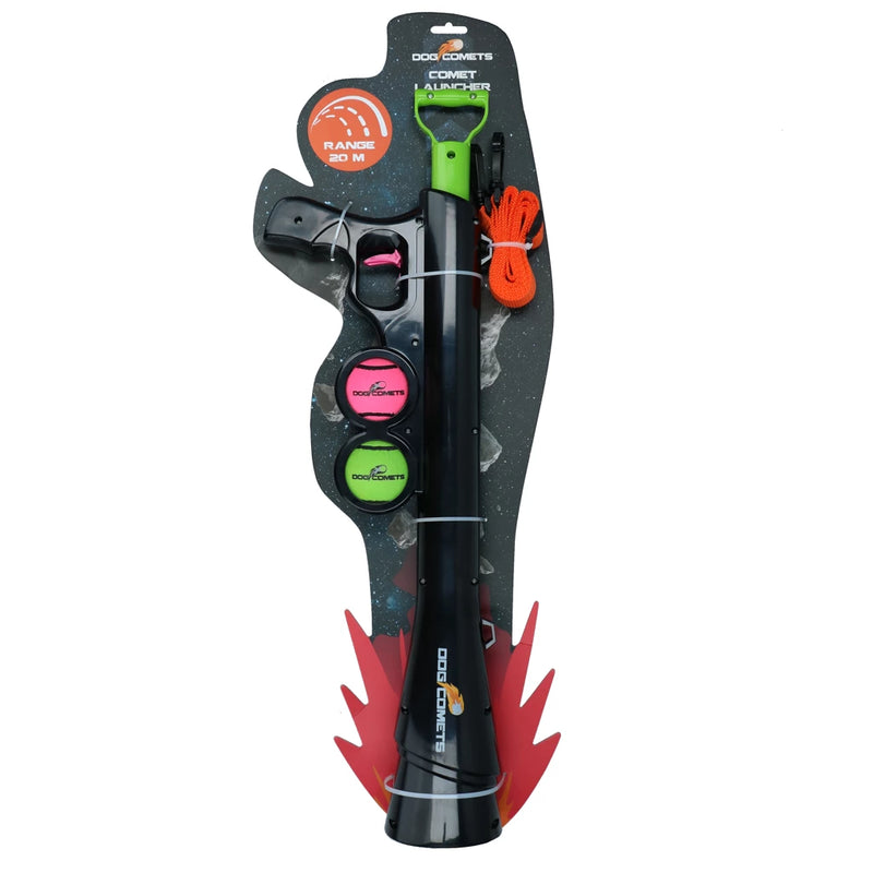 Dog Comets Launcher, Ballenschietpistool tot 20 meter