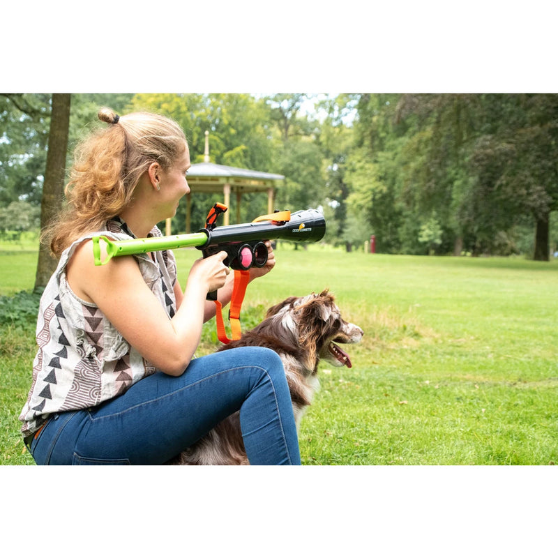 Dog Comets Launcher, Ballenschietpistool tot 20 meter