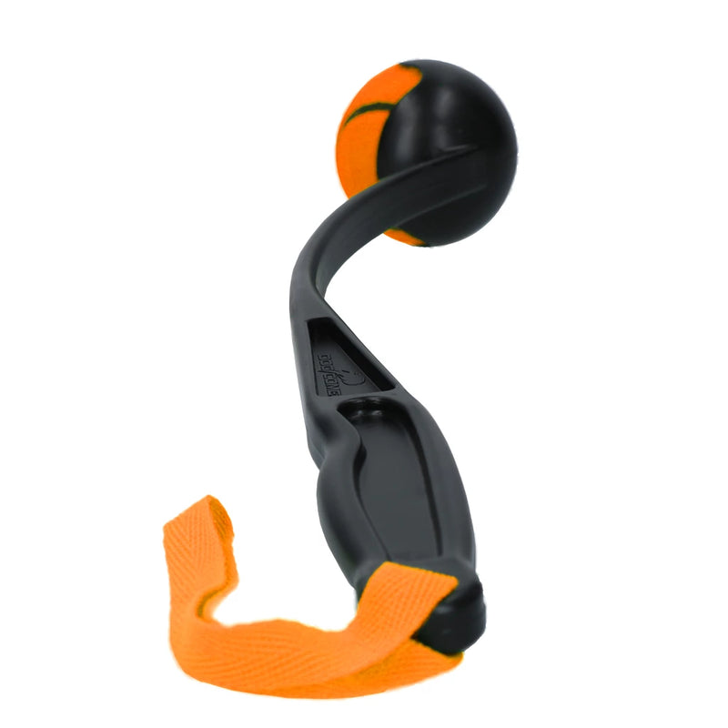 Dog Comets Werpstok inclusief bal, Oranje M