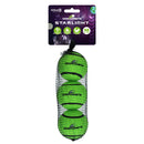 Dog Comets Tennisbal Starlight - set van 3, Groen M