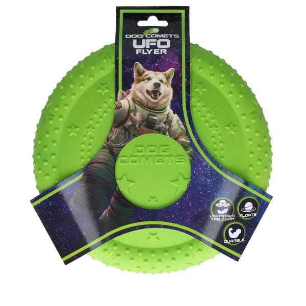 Dog Comets Ufo Flyer Frisbee, Groen