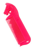 Harry's Horse Mane Comb with Horse Head, pink