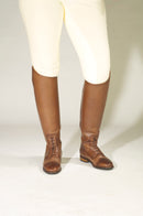 Amarelo Rijlaars Flame Kalfsleder, Bruin Ruitershop Pas de Deux