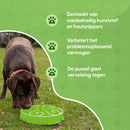 Slowfeeder Eat Slow Live Longer voerbak voor honden of katten, Groen S