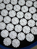 Accuhorsemat Acuswede Mat, Black-Blue