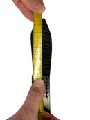 Einzelgurt mit Nylonschlaufe, Sonderanfertigung (bis max. 31 cm Lederlänge), schwarz