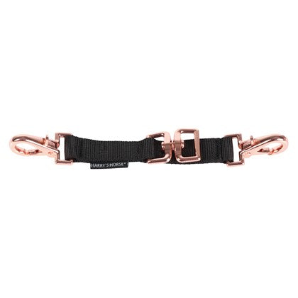 Harry's Horse Longeerbitstuk, zwart rosegold