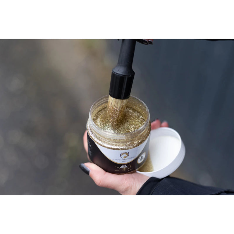 Excellent Horse Hi Gloss Glitter Hoeflak, Goud, 150 ml