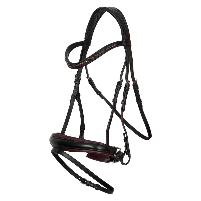 Imperial Riding Hoofdstel Weymouth Fria, Burgundy