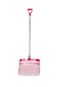 Hofman Excellent Manure Fork Complete with Handle, Pink