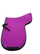 Equest Sattelunterlage mit Kordel, Lila