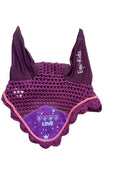 EquiTheme Earnet Pegasus Pony Love, Purple with pink trim