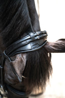 Schockemöhle Westminster Rundgenähtes Zaumzeug, Schwarz