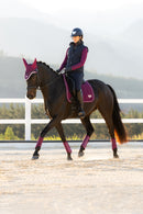 LeMieux Zadeldek Loire Classic Dressuur, Blackberry