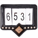 Imperial Riding Turniernummer Show and Glow, Schwarz Roségold