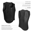 Komperdell Rugbeschermer Ballistic Flex Fit Regular, Zwart