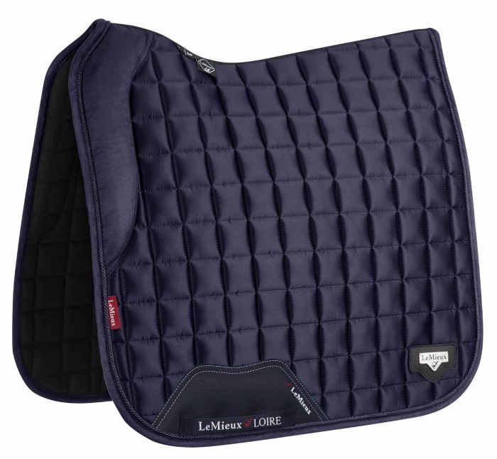 LeMieux Loire Memory Dressage Square Pad, Navy