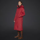 Mountain Horse Felicia Lang Jas Waterdicht, Rood