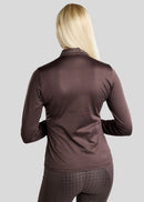 Montar Shirt MOVeronica Thermo LS Golden Quartz Crystal, Black Peony