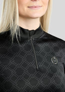 Montar Shirt MoLeia AO Print Lumber Check, Black