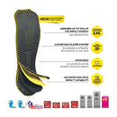 Komperdell Rugbeschermer Ballistic Flex Fit Pro Junior, Zwart/Roze