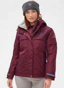 Mountain Horse Royal Grace Jacke, Rubinrot 