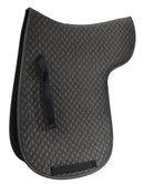 Equest Zadelvormig dekje Cotton Classic, Zwart