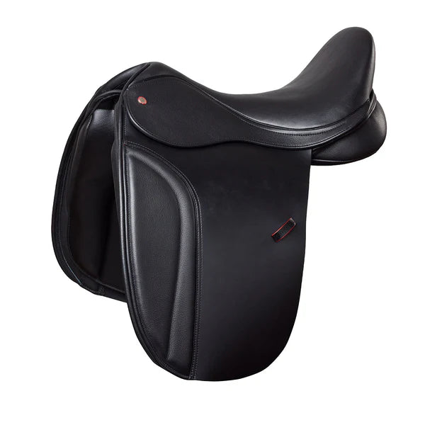 Thorowgood T9 Dressuurzadel Standard, Zwart