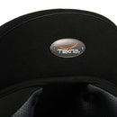 Tekna Dynamix Dressage Saddle with Leather Girth Straps, Black