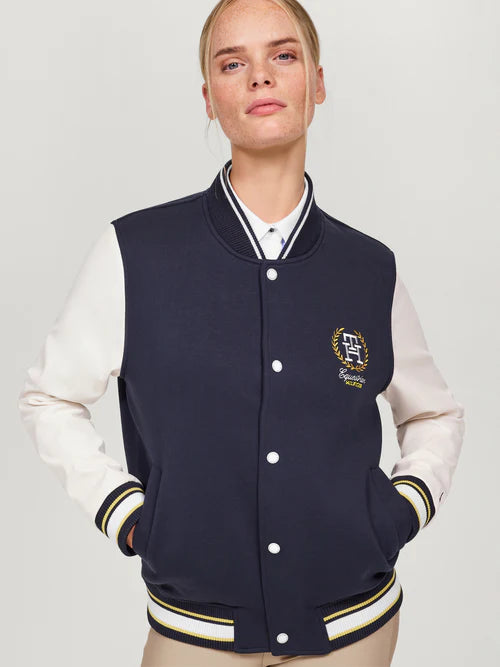 Tommy Hilfiger Mayfield College Bomber Jas, Desert Sky