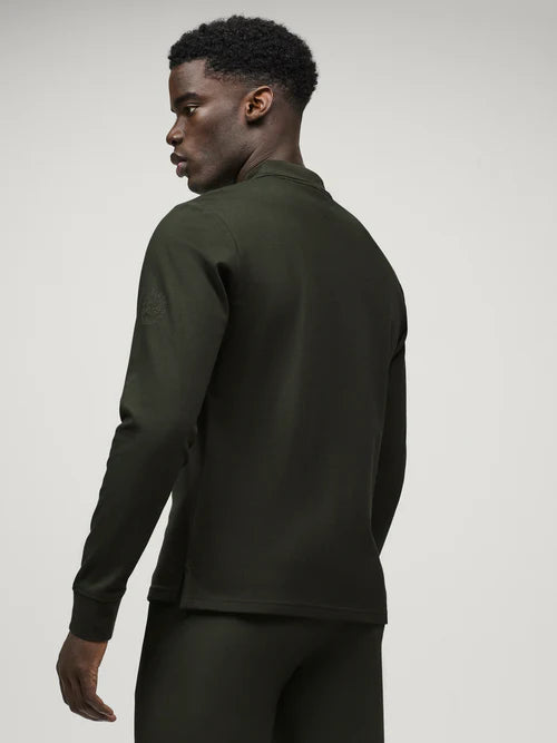 Tommy Hilfiger Erwin Long Sleeve Heren Polo, Pine