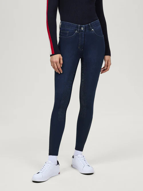 Tommy Hilfiger Hope Denim Rijbroek, Rinse