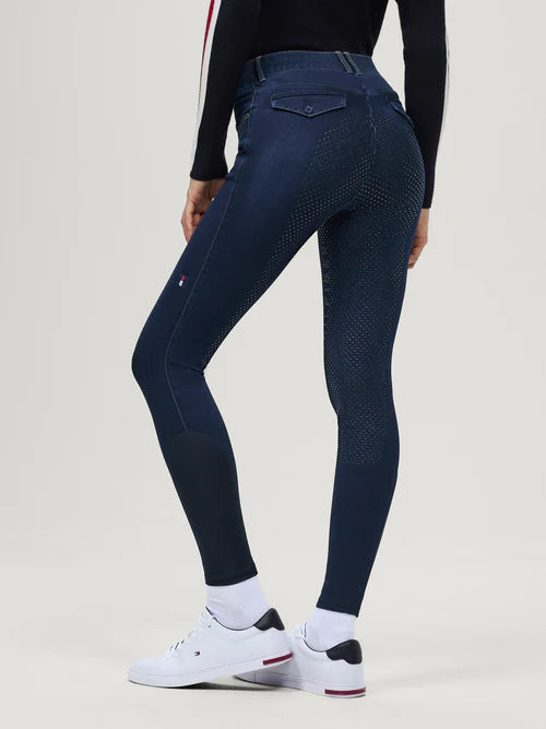 Tommy Hilfiger Hope Denim Rijbroek, Rinse