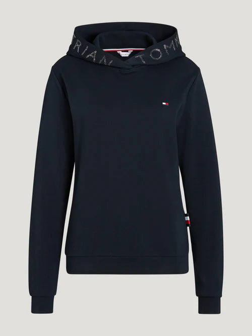 Tommy Hilfiger Laurens Rhinestone Hoodie, Desert Sky