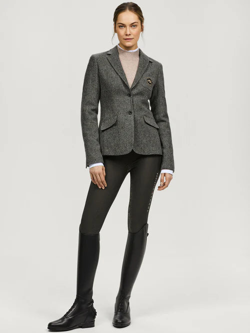 Tommy Hilfiger Albany Tweed Rijjasje, Grijs Melange