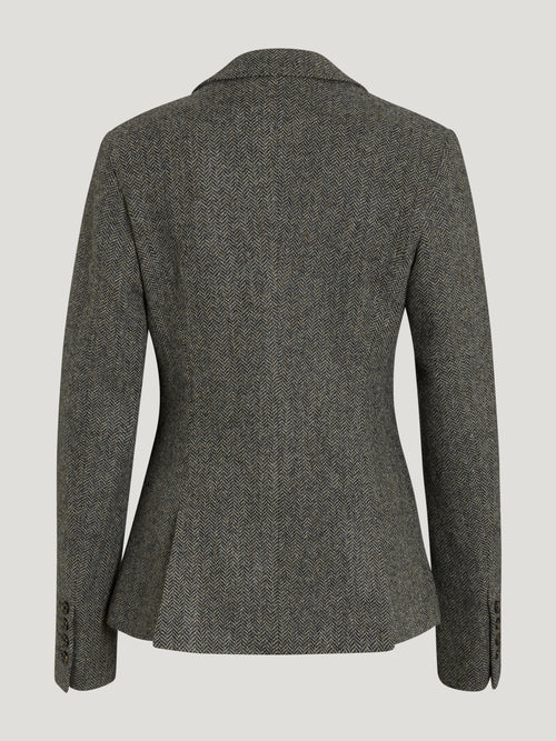 Tommy Hilfiger Albany Tweed Rijjasje, Grijs Melange