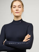 Tommy Hilfiger Ava High Neck Baselayer, Desert Sky