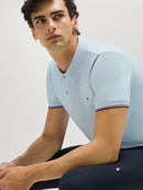 Tommy Hilfiger Davis Pique Poloshirt, Sweet Blue