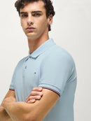 Tommy Hilfiger Davis Pique Poloshirt, Sweet Blue