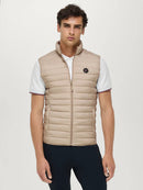 Tommy Hilfiger Montero Quilted Bodywarmer Heren, Beige