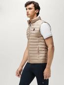 Tommy Hilfiger Montero Quilted Bodywarmer Heren, Beige