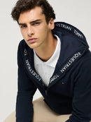 Tommy Hilfiger Ventura Zipup Hoodie Heren, Desert Sky