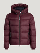 Tommy Hilfiger Glendale Puffer Jacket Young Rider, Deep Burgundy